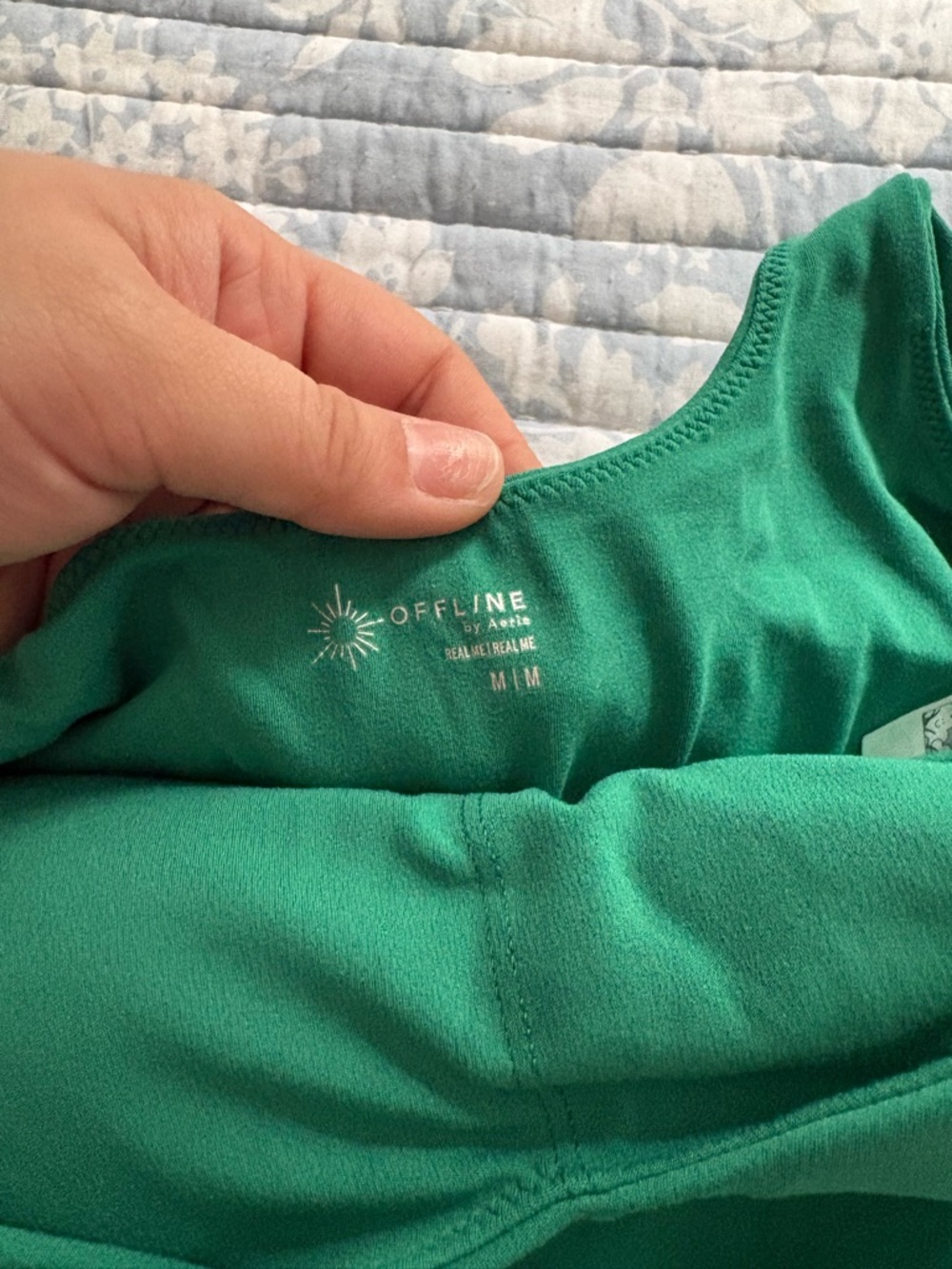 Offline by Aerie Green Bodysuit - Picture 2 of 2